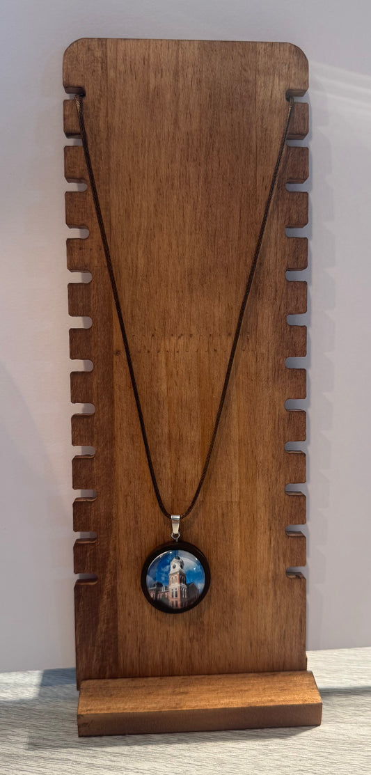 Clocktower necklace