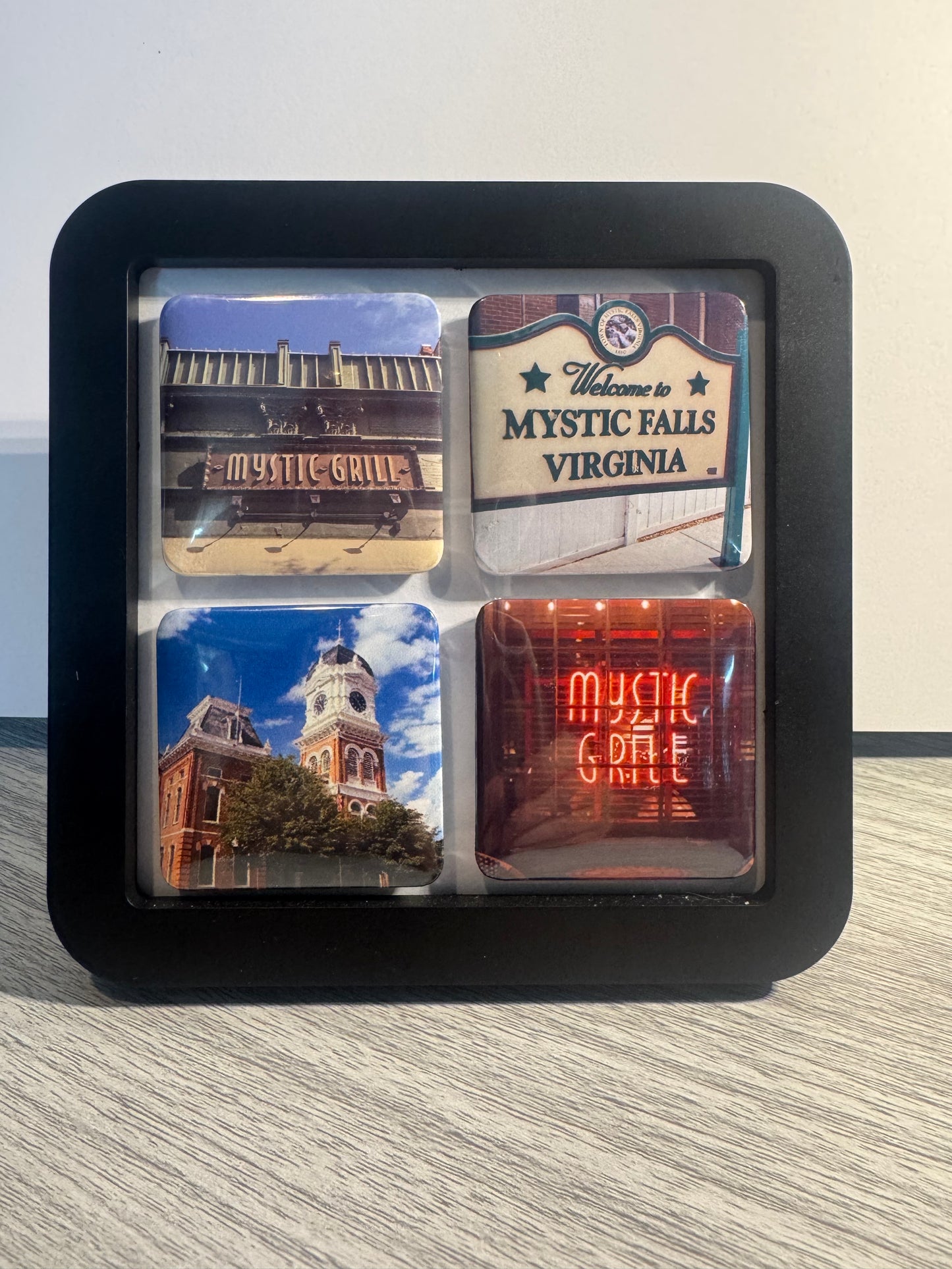 “Mystic Falls” 4 -2”x2” magnets