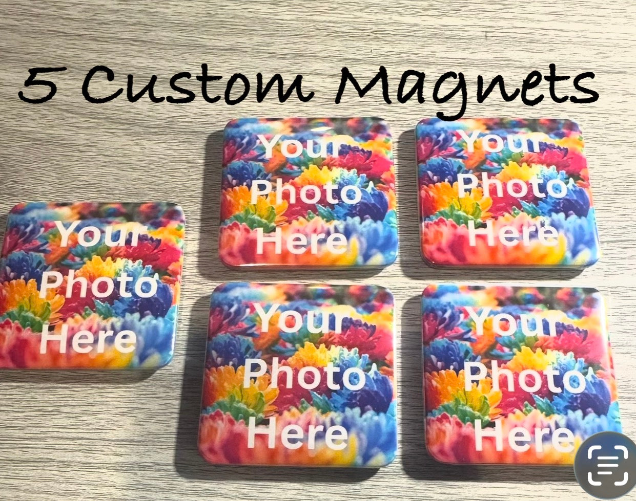 5 Custom Magnets